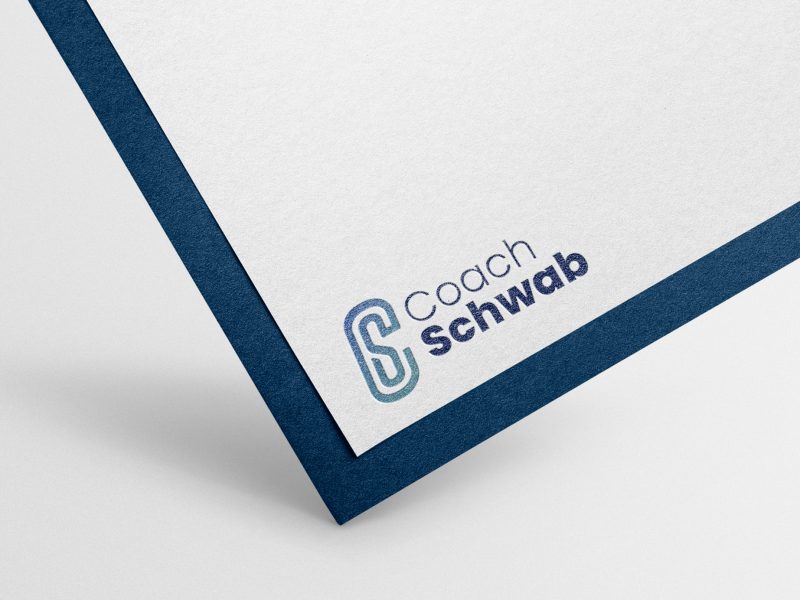 Coach Schwab - Logo Mockup v3
