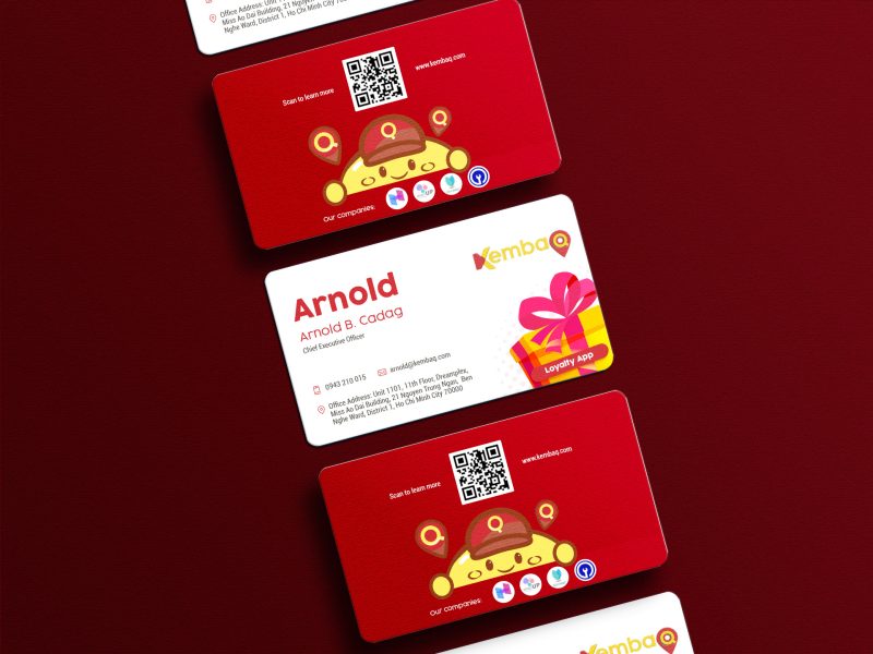KembaQ - Bcard Mockup